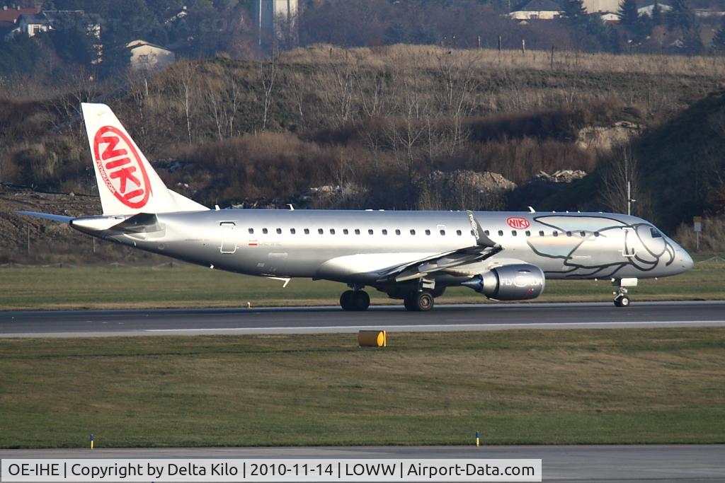 OE-IHE, 2010 Embraer 190LR (ERJ-190-100LR) C/N 19000387, NLY [HG] flyNiki