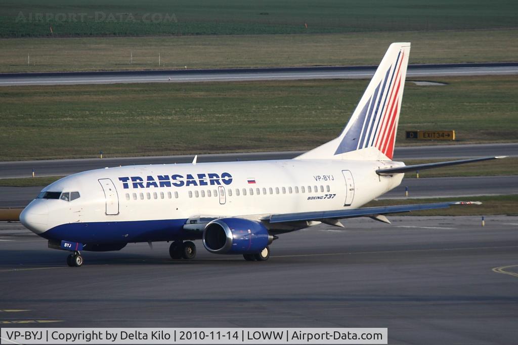 VP-BYJ, 1998 Boeing 737-524 C/N 28923, TSO [UN] Transaero Airlines