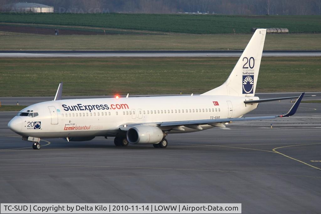 TC-SUD, 2000 Boeing 737-86N C/N 28620, SXS [XQ] Sun Express