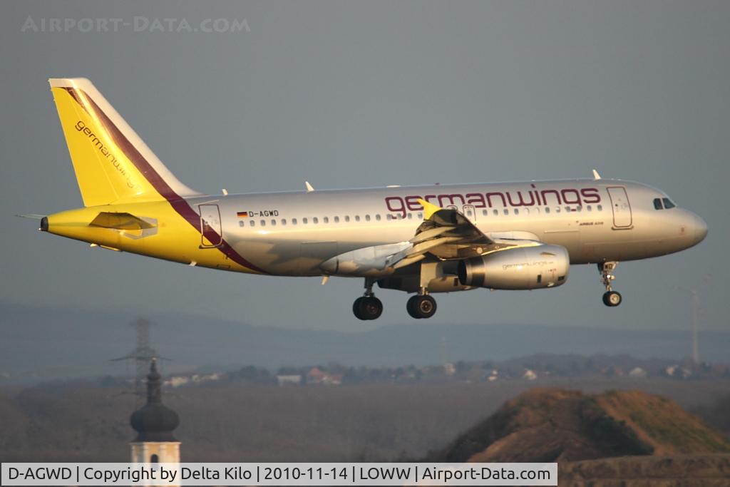 D-AGWD, 2007 Airbus A319-132 C/N 3011, GWI [4U] Germanwings