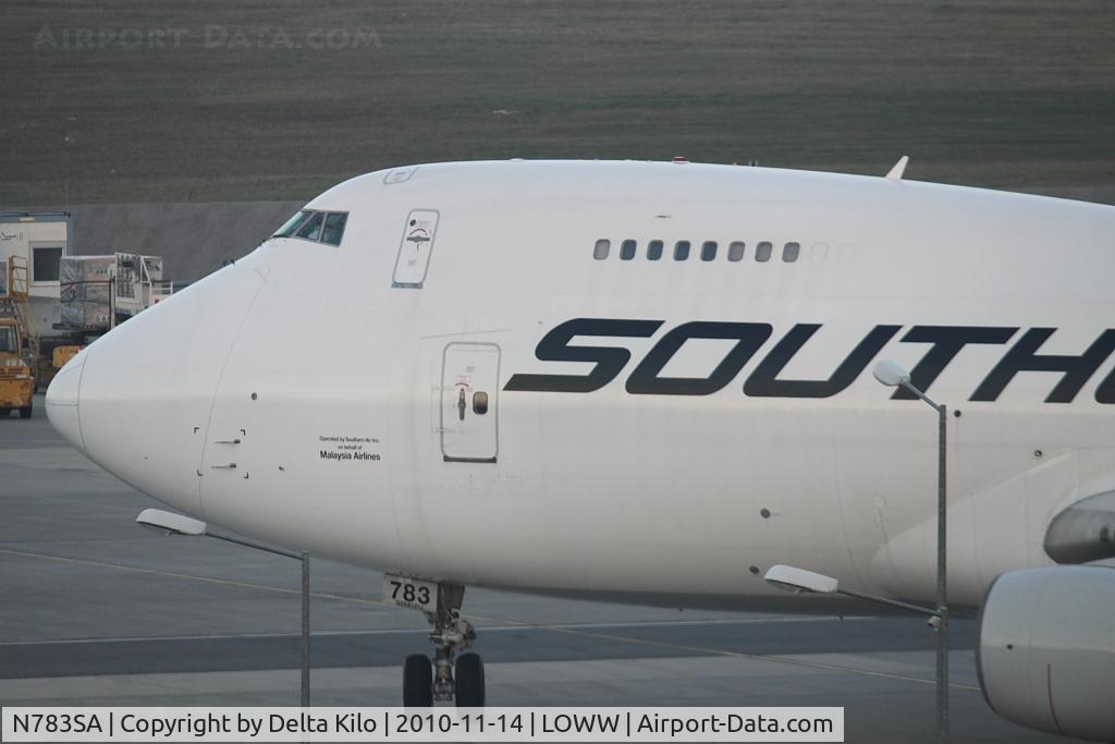 N783SA, 1987 Boeing 747-281F C/N 23919, SOO [9S] Southern Air-first visit at vienna