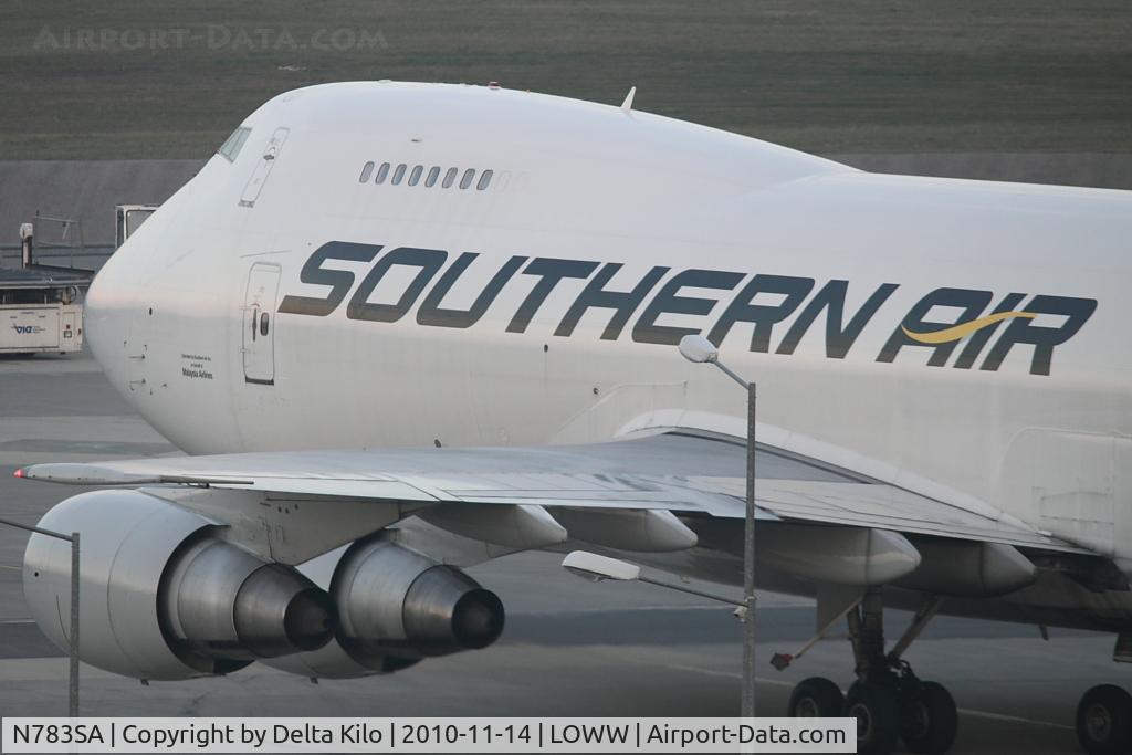 N783SA, 1987 Boeing 747-281F C/N 23919, SOO [9S] Southern Air-first visit at vienna