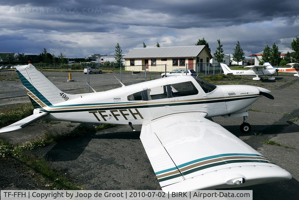 TF-FFH, Piper PA-28R-201T Cherokee Arrow III C/N 28R-7803202, on the Reykjavik flightline