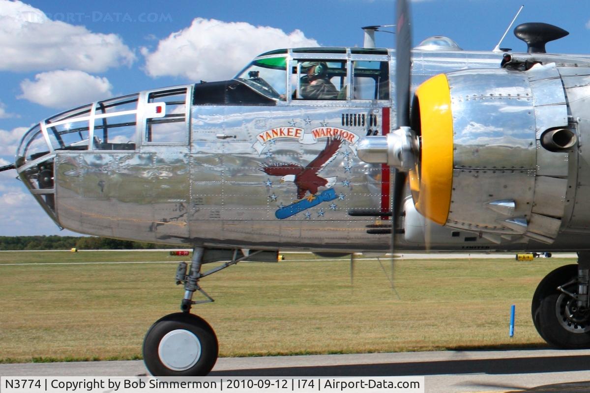 N3774, 1943 North American B-25D Mitchell C/N 100-23960, Mid-East Regional Fly-In (MERFI) - Urbana, Ohio.