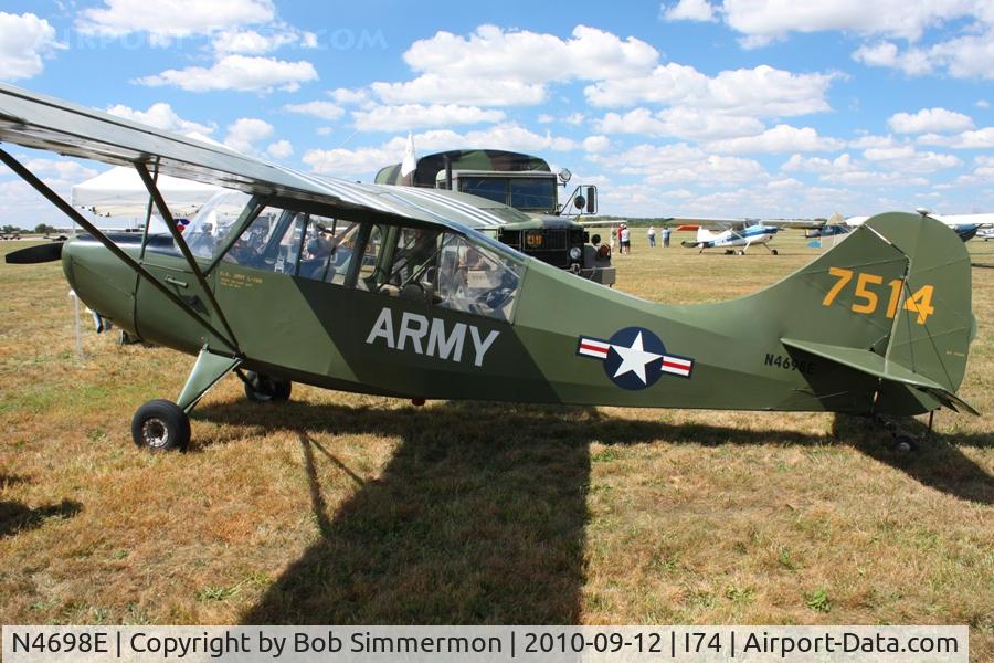 N4698E, 1950 Champion 7EC C/N 7EC-45, Mid-East Regional Fly-In (MERFI) - Urbana, Ohio.