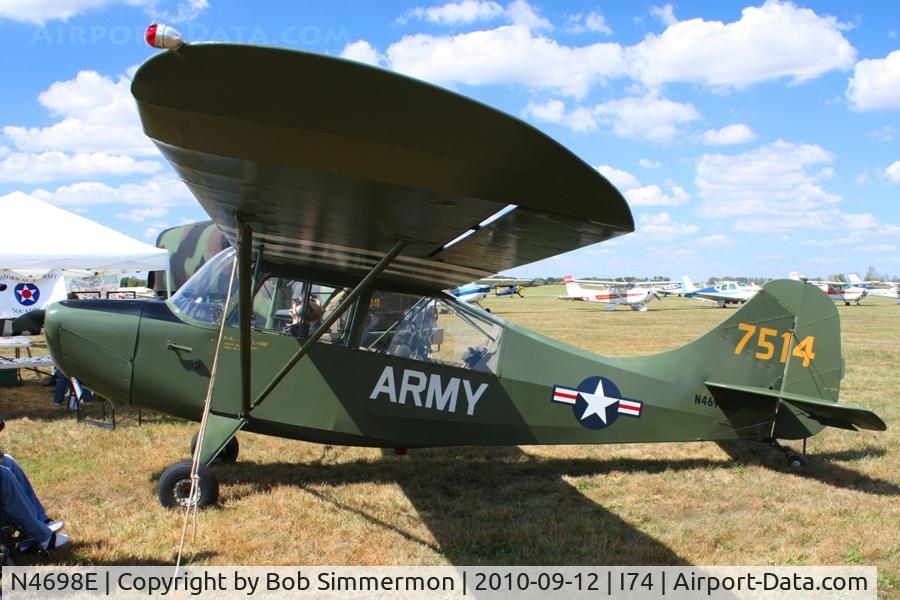 N4698E, 1950 Champion 7EC C/N 7EC-45, Mid-East Regional Fly-In (MERFI) - Urbana, Ohio.