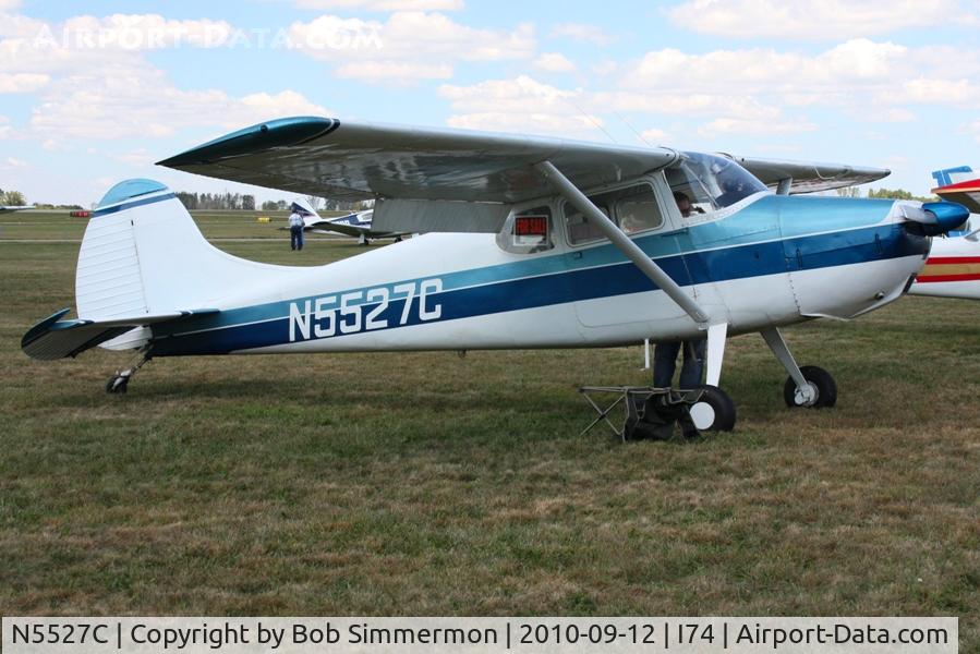 N5527C, 1950 Cessna 170 C/N 19574, Mid-East Regional Fly-In (MERFI) - Urbana, Ohio.