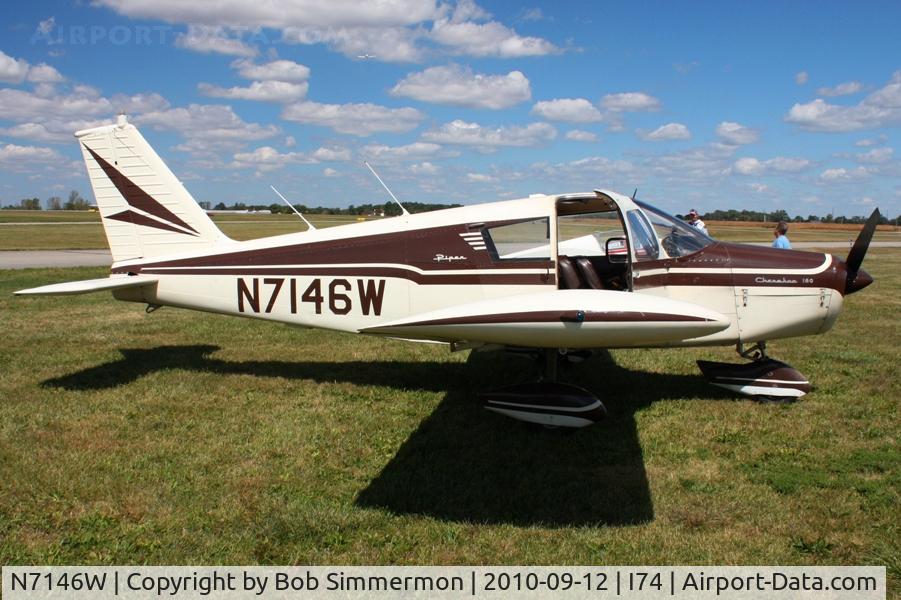 N7146W, 1962 Piper PA-28-180 C/N 28-952, Mid-East Regional Fly-In (MERFI) - Urbana, Ohio.