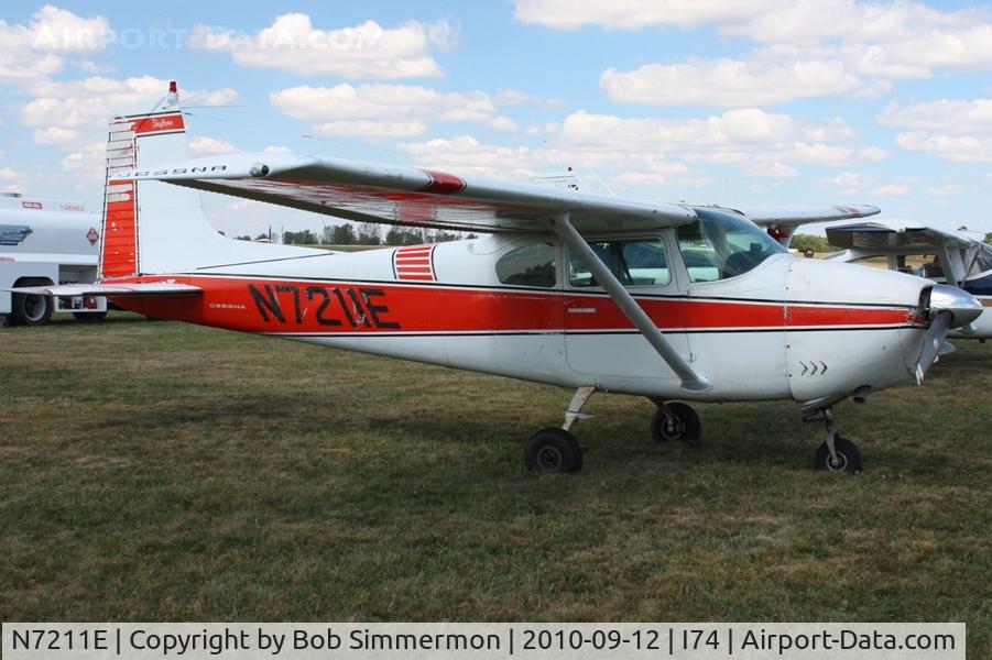 N7211E, 1959 Cessna 182B Skylane C/N 52211, Mid-East Regional Fly-In (MERFI) - Urbana, Ohio.