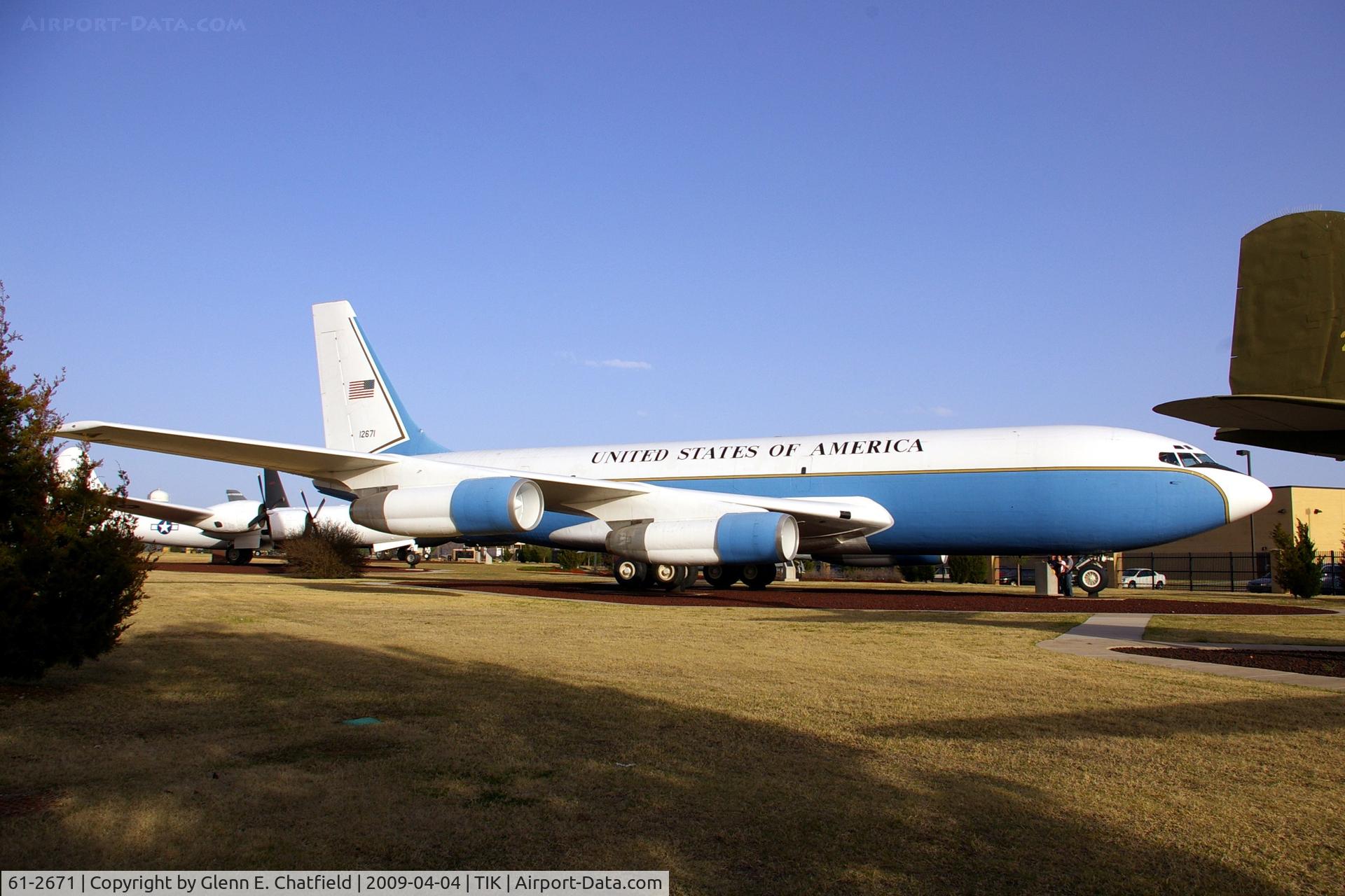 61-2671, 1961 Boeing C-135C-BN Stratolifter C/N 18347, Heritage Collection at Tinker AFB, OK