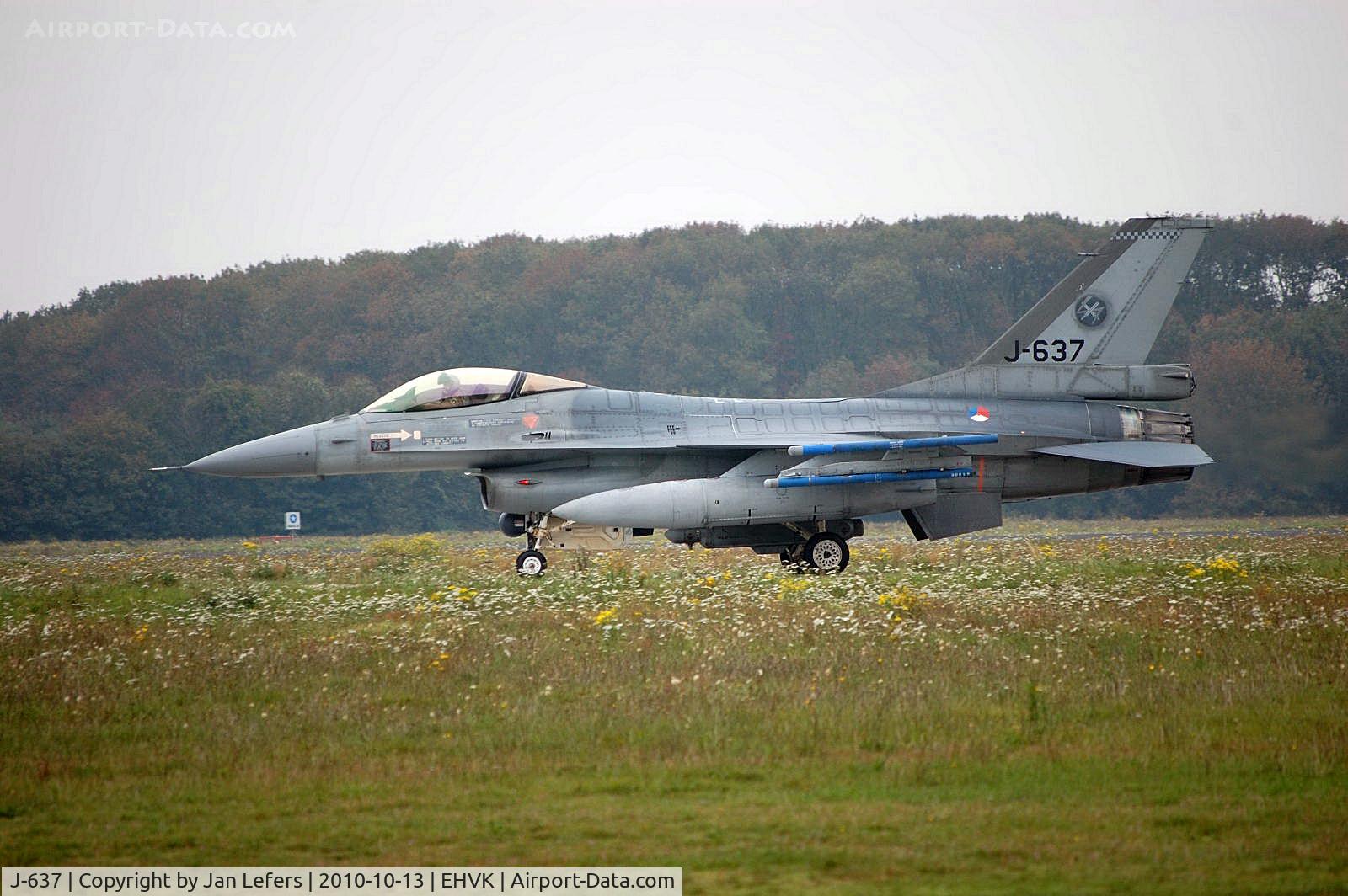 J-637, Fokker F-16AM Fighting Falcon C/N 6D-69, Tigermeet 2010