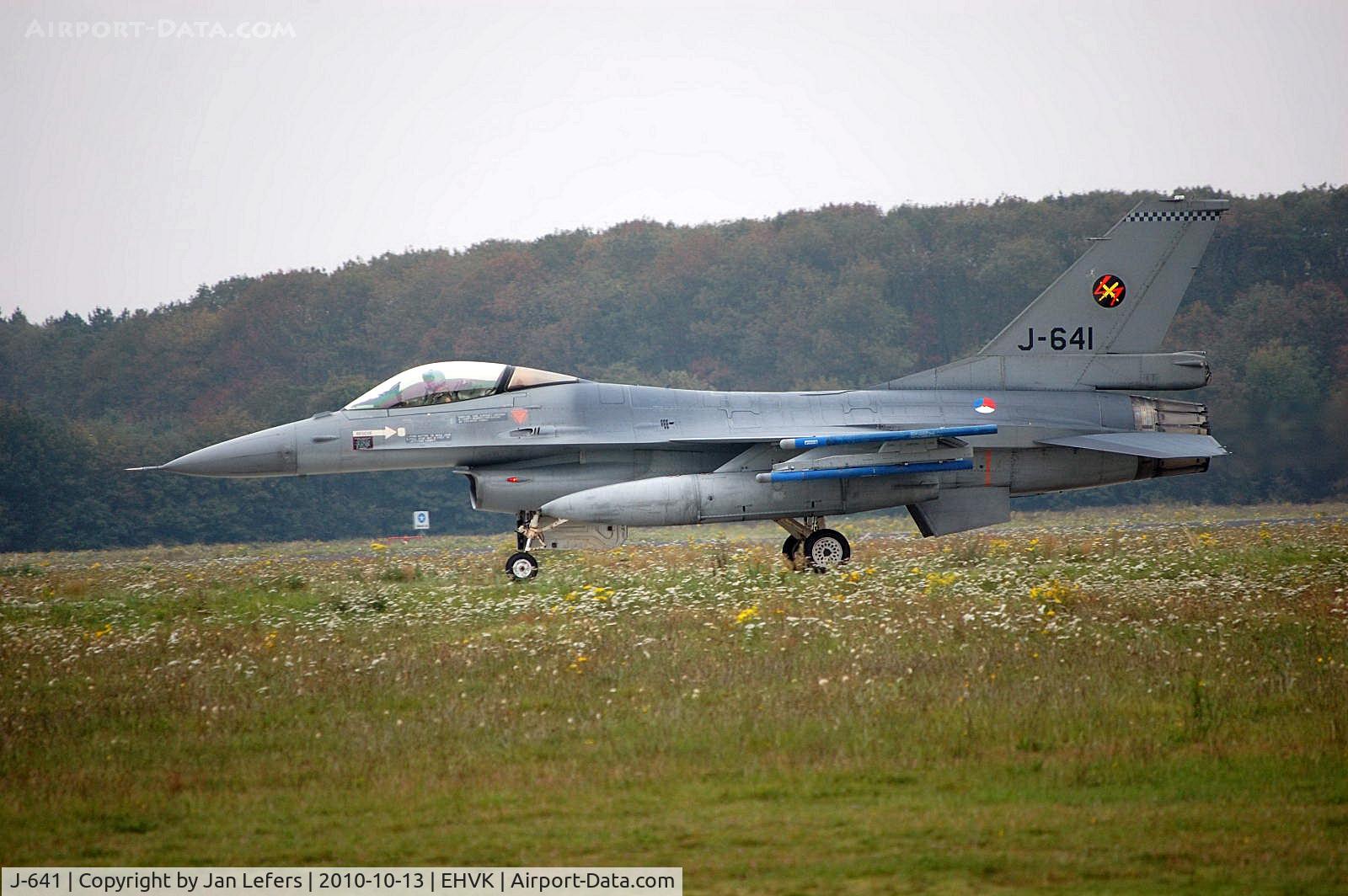 J-641, Fokker F-16AM Fighting Falcon C/N 6D-73, Tigermeet 2010