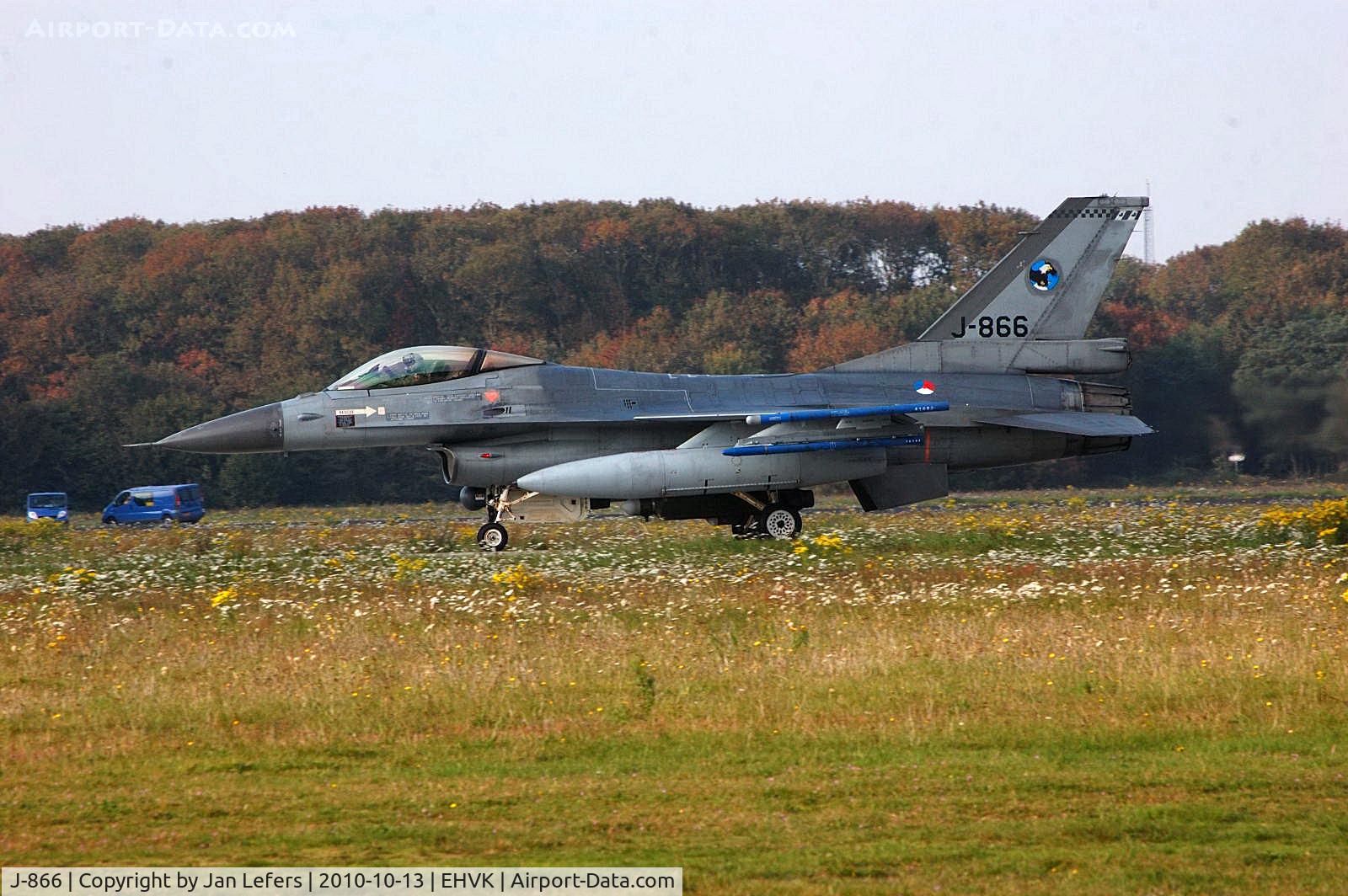 J-866, Fokker F-16AM Fighting Falcon C/N 6D-83, Tigermeet 2010