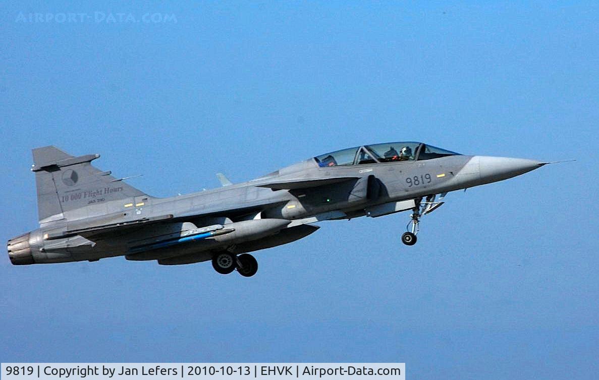 9819, Saab JAS-39D Gripen C/N 39819, Tigermeet 2010