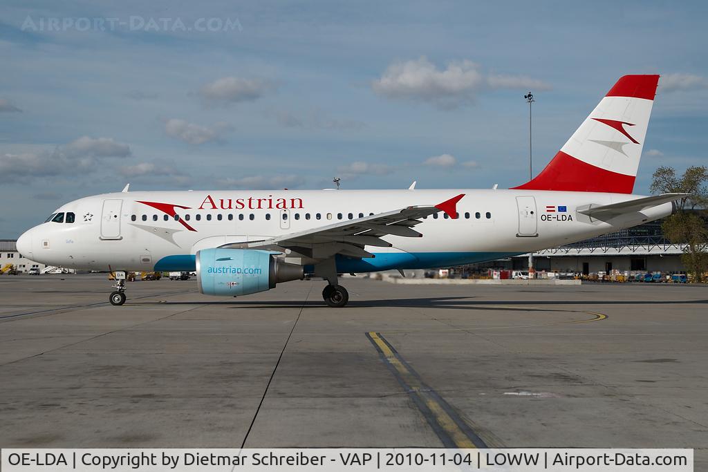 OE-LDA, 2004 Airbus A319-112 C/N 2131, Austrian Airlines Airbus 319