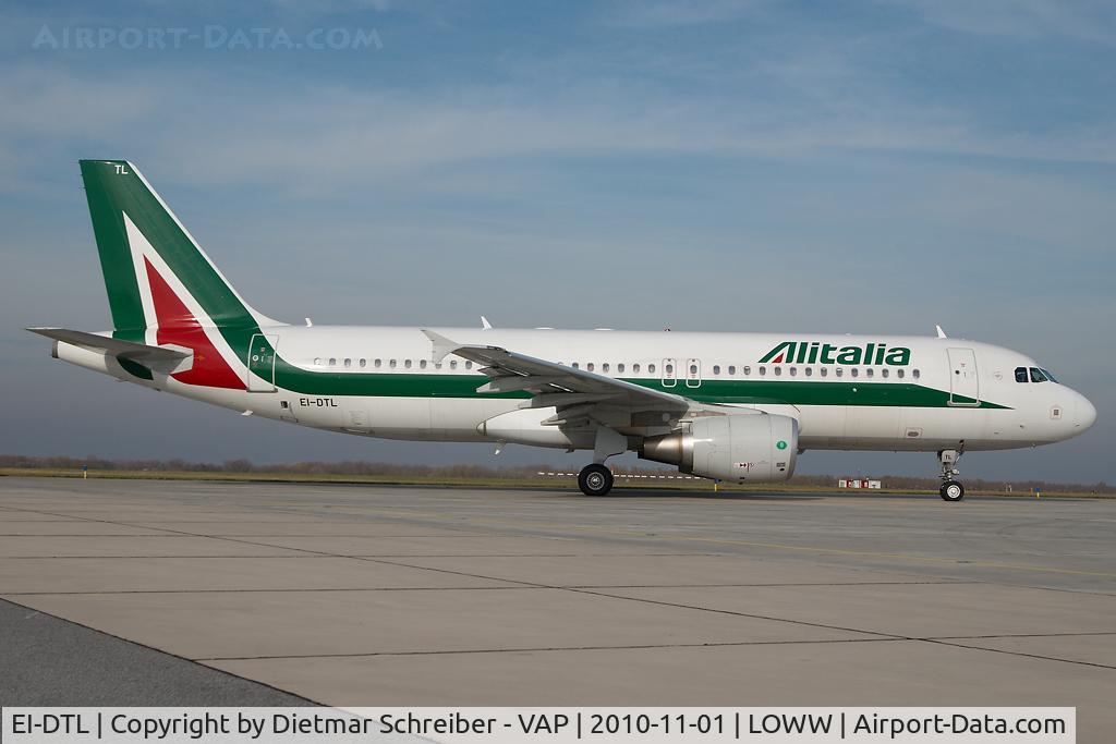 EI-DTL, 2009 Airbus A320-216 C/N 4108, Alitalia Airbus 320