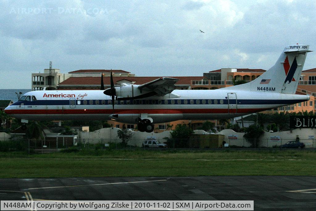 N448AM, 1995 ATR 72-212 C/N 448, Visitor