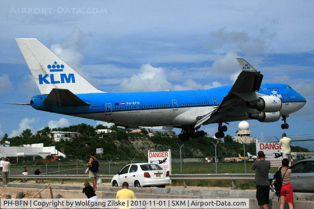 PH-BFN, 1993 Boeing 747-406BC C/N 26372, Visitor