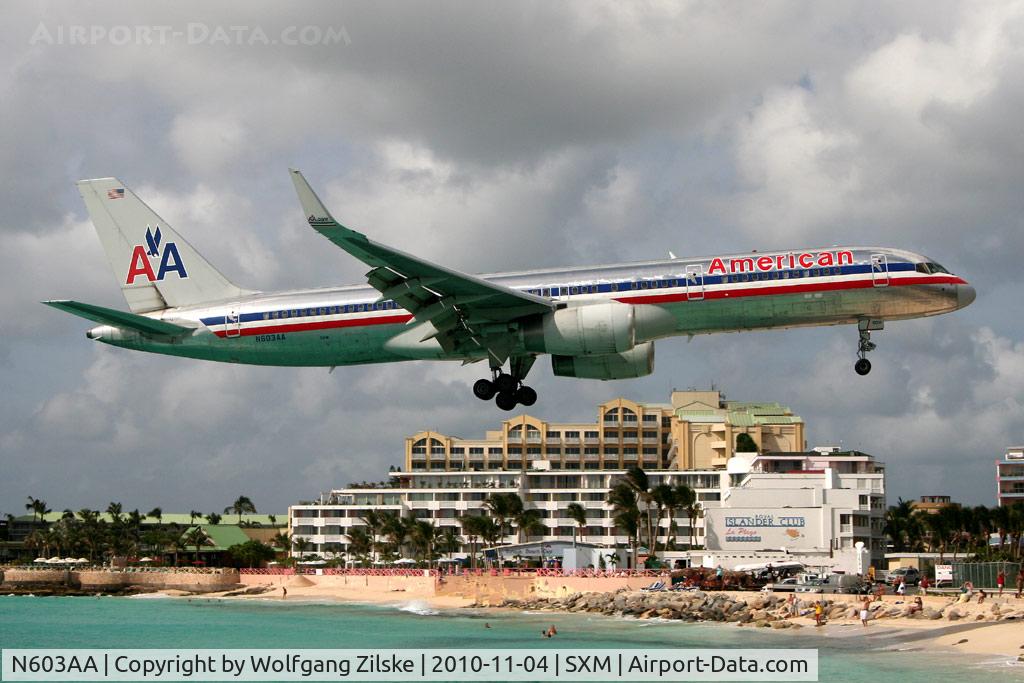 N603AA, 1995 Boeing 757-223 C/N 27054, Visitor