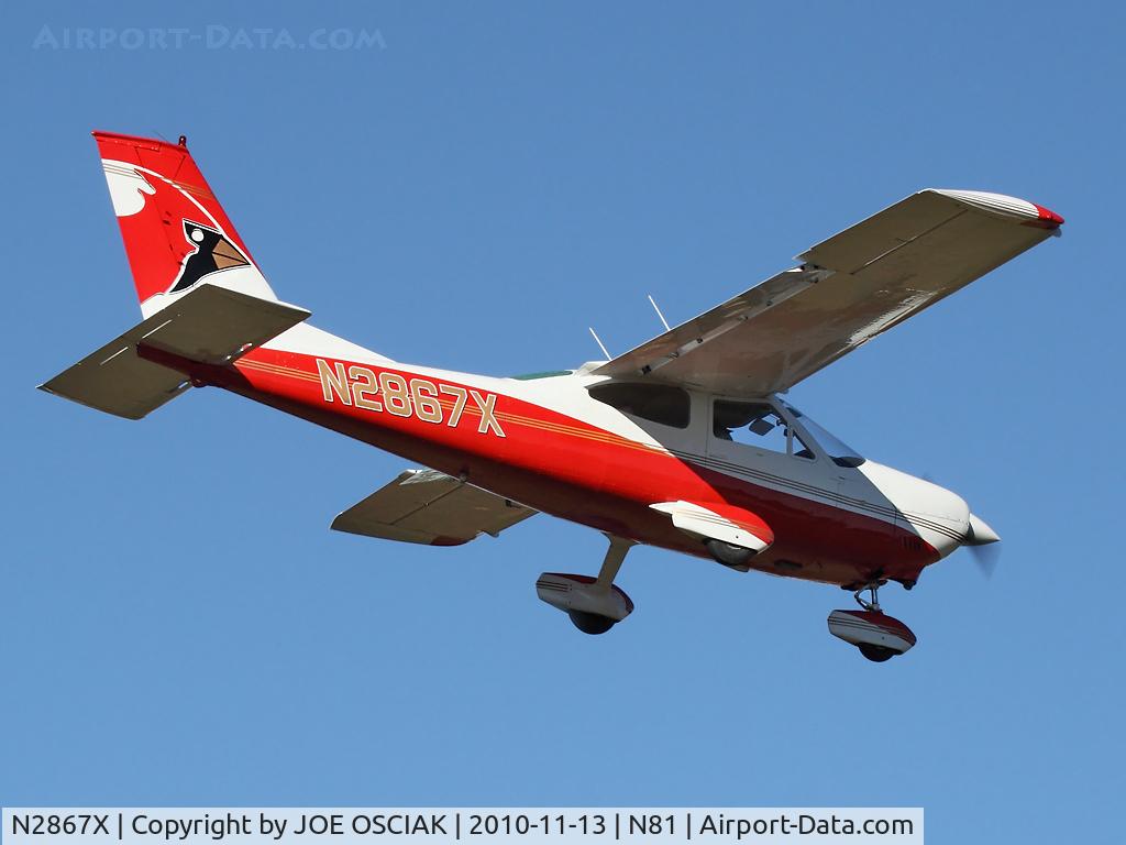 N2867X, 1967 Cessna 177 Cardinal C/N 17700267, @ N81