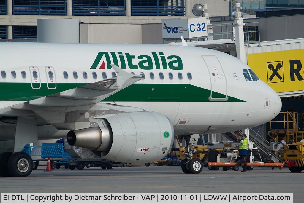 EI-DTL, 2009 Airbus A320-216 C/N 4108, Alitalia Airbus 320
