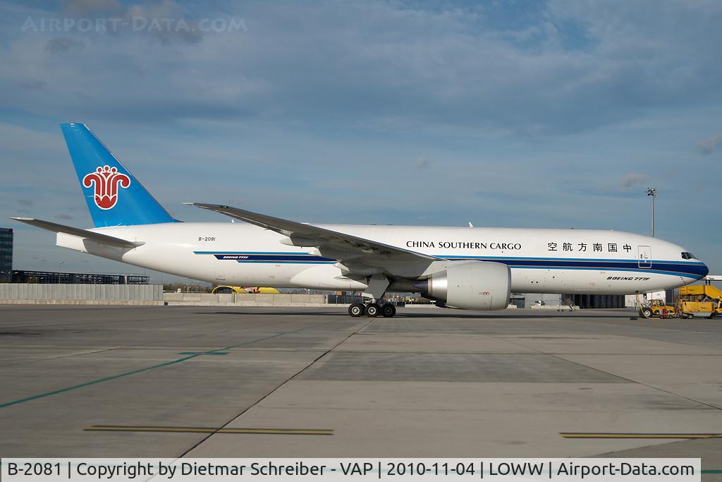 B-2081, 2010 Boeing 777-F1B C/N 37313, China Southern Boeing 777-200
