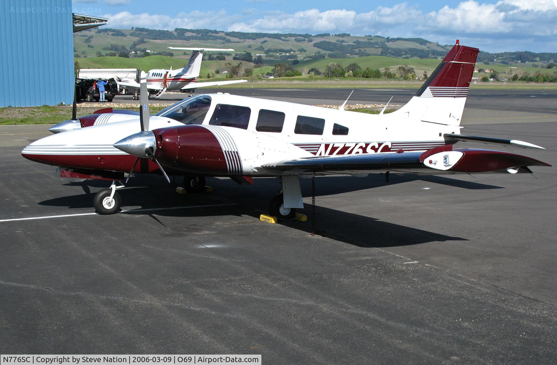 N776SC, 1981 Piper PA-34-200T C/N 34-8170026, 1981 Piper PA-34-200T @ Petaluma, CA home base