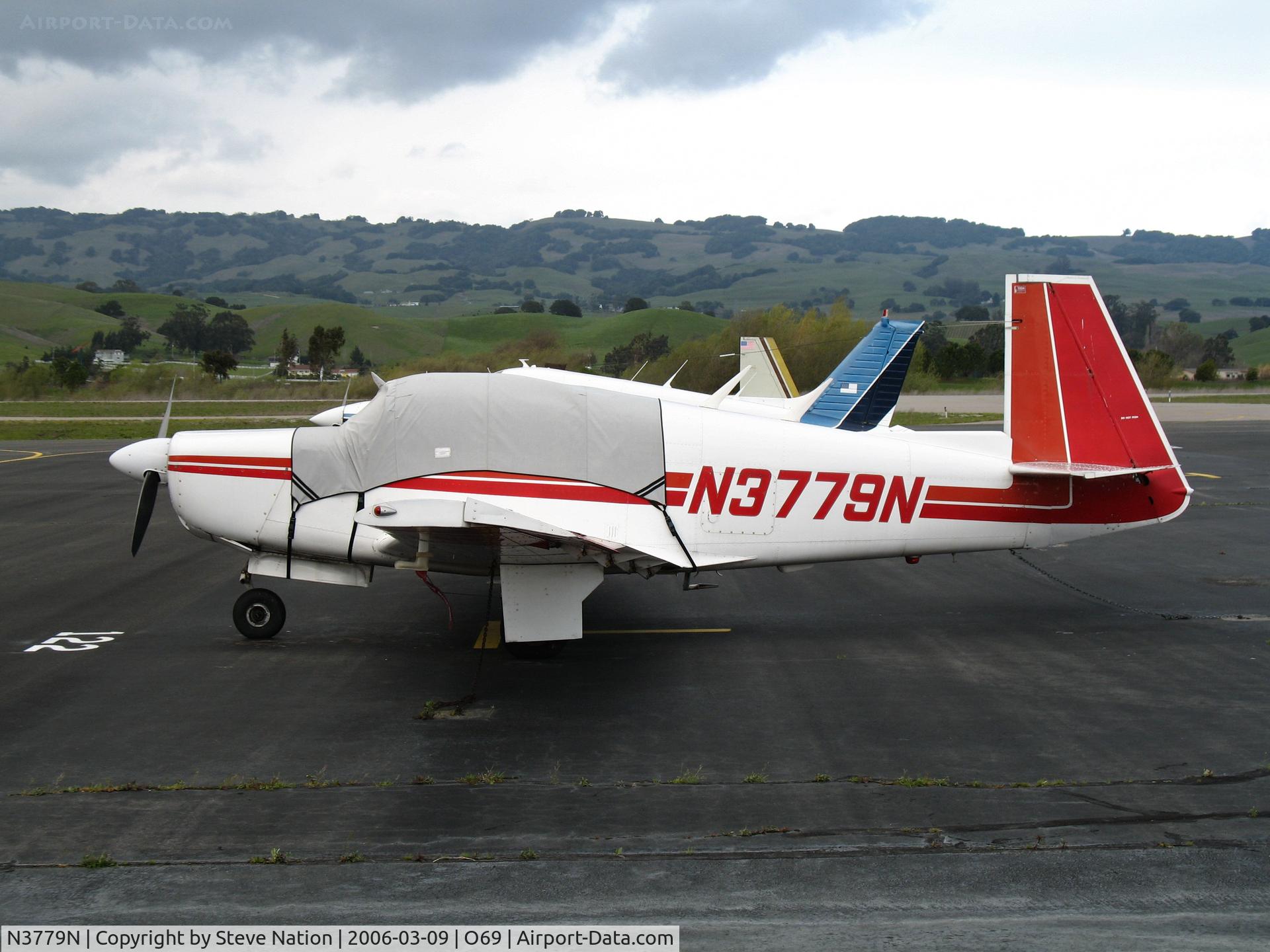 N3779N, 1967 Mooney M20F Executive C/N 680116, Locally-based 1967 Mooney M20F @ Petaluma, CA
