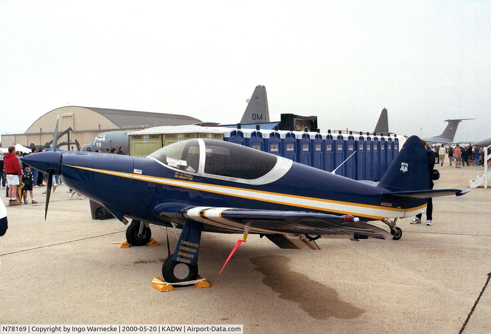 N78169, 1946 Universal Globe GC-1B Swift C/N 2169, Globe GC-1B Swift at Andrews AFB during Armed Forces Day 2000