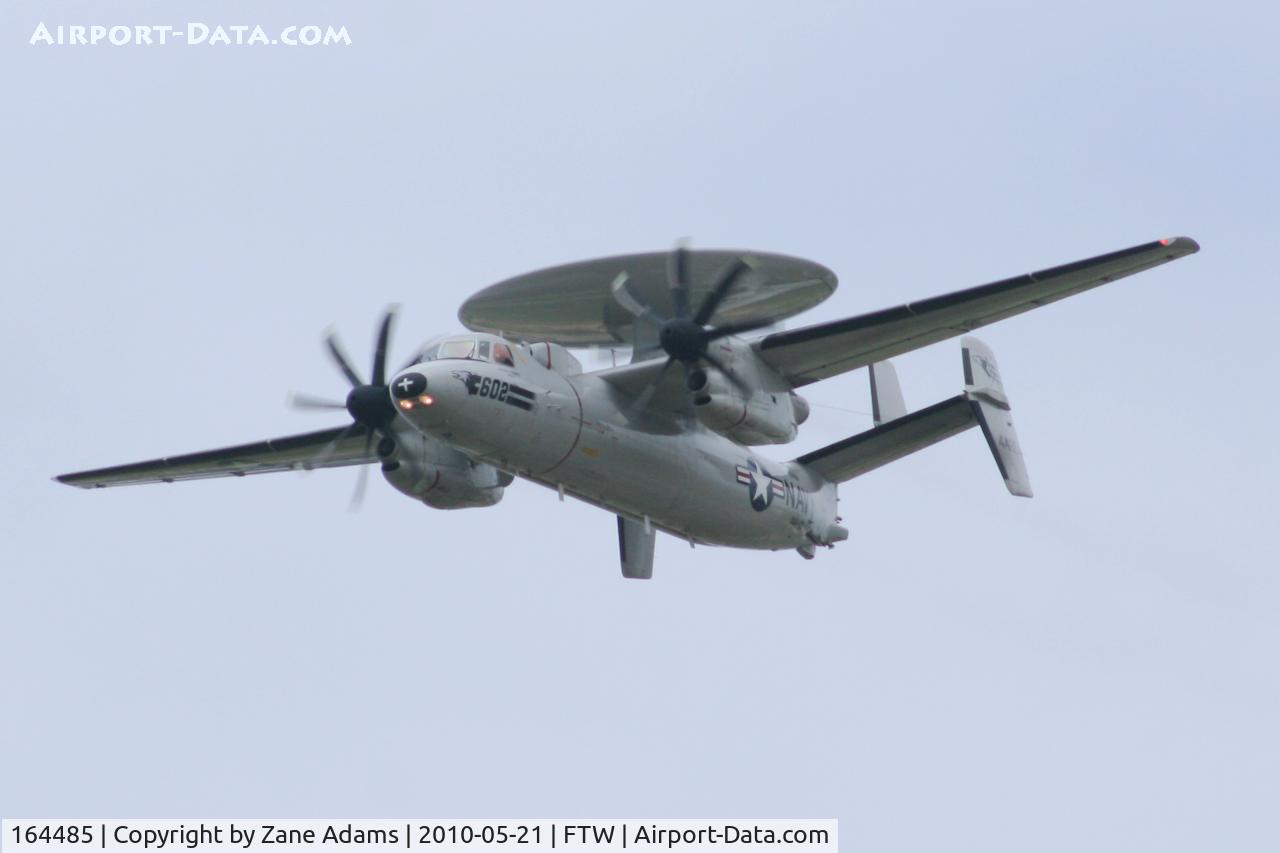 164485, Northrop Grumman E-2C Hawkeye C/N A151, Arriving at the 2010 Cowtown Warbird Roundup - Meacham Field - Fort Worth, TX