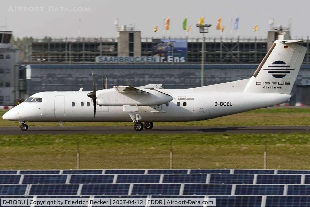 D-BOBU, 1991 De Havilland Canada DHC-8-311 Dash 8 C/N 252, departure via RW24