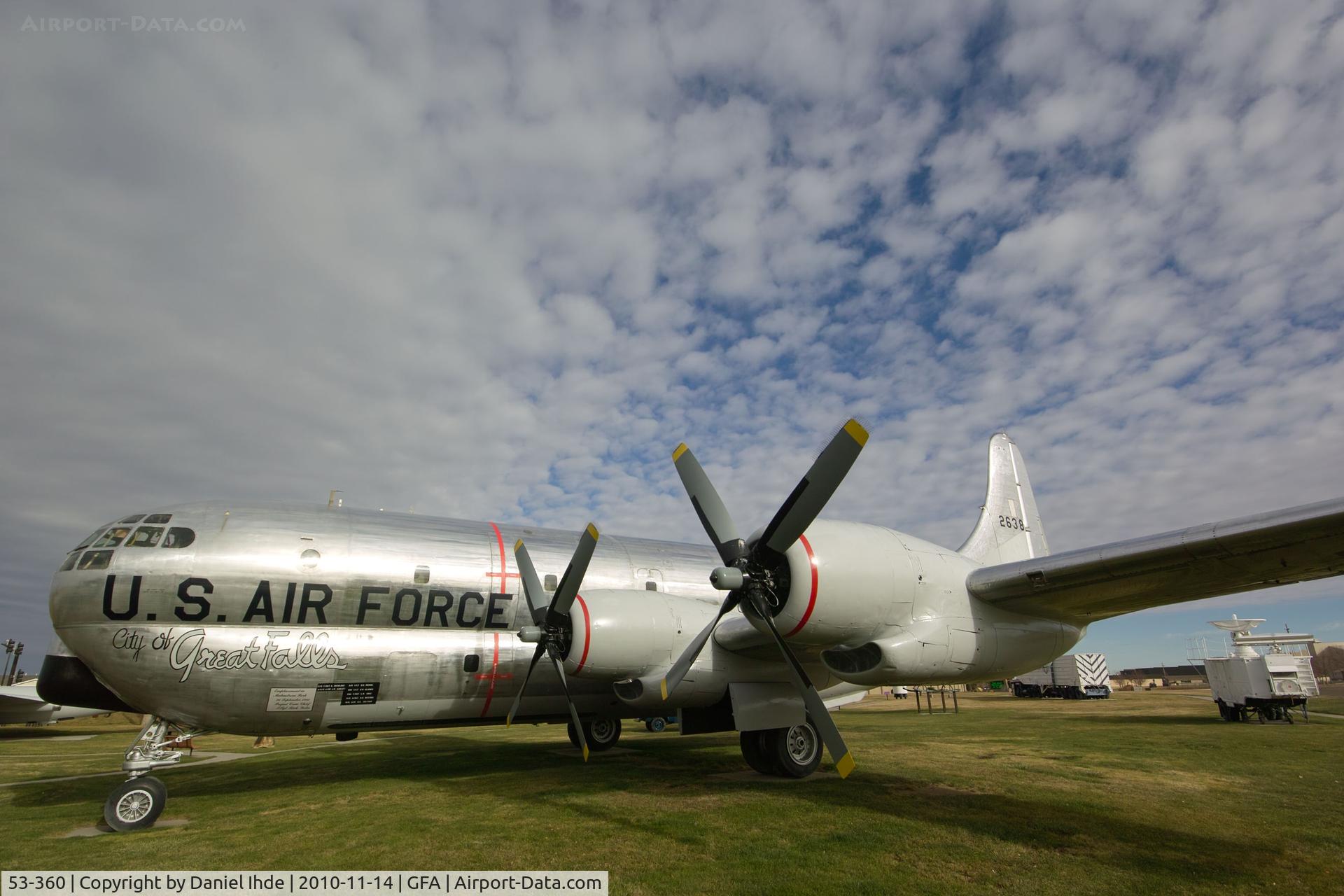 53-360, 1953 Boeing KC-97L Stratofreighter C/N 17142, Boeing Stratotanker KC-97L reconfigured to depict KC-97G S/N 52-0639