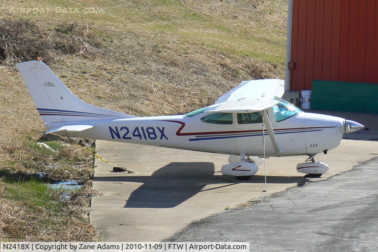 N2418X, 1965 Cessna 182H Skylane C/N 18256318, At Meacham Field - Fort Worth, TX