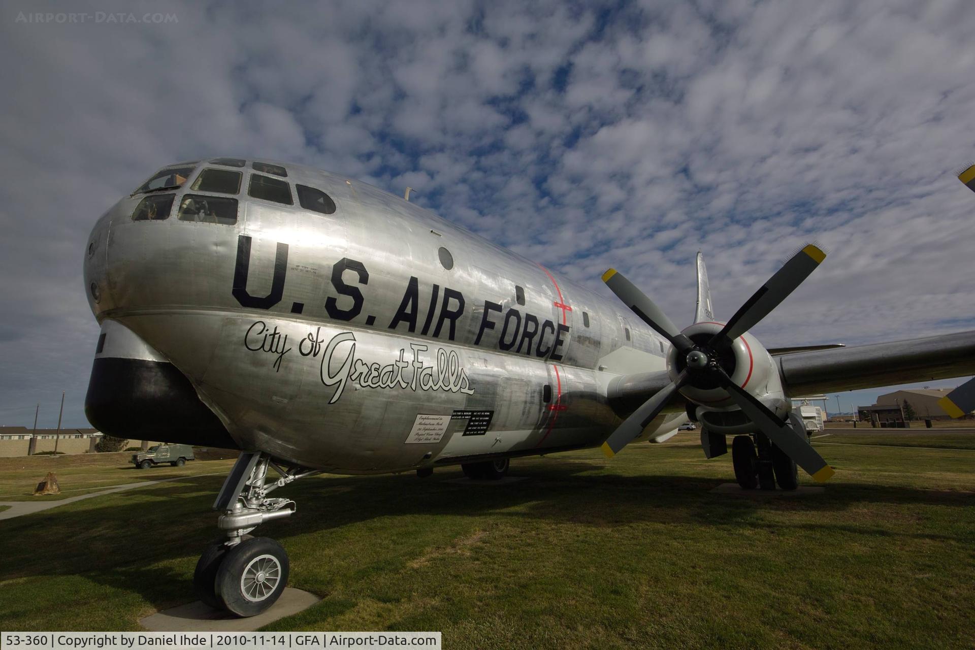 53-360, 1953 Boeing KC-97L Stratofreighter C/N 17142, Boeing Stratotanker KC-97L reconfigured to depict KC-97G S/N 52-0639