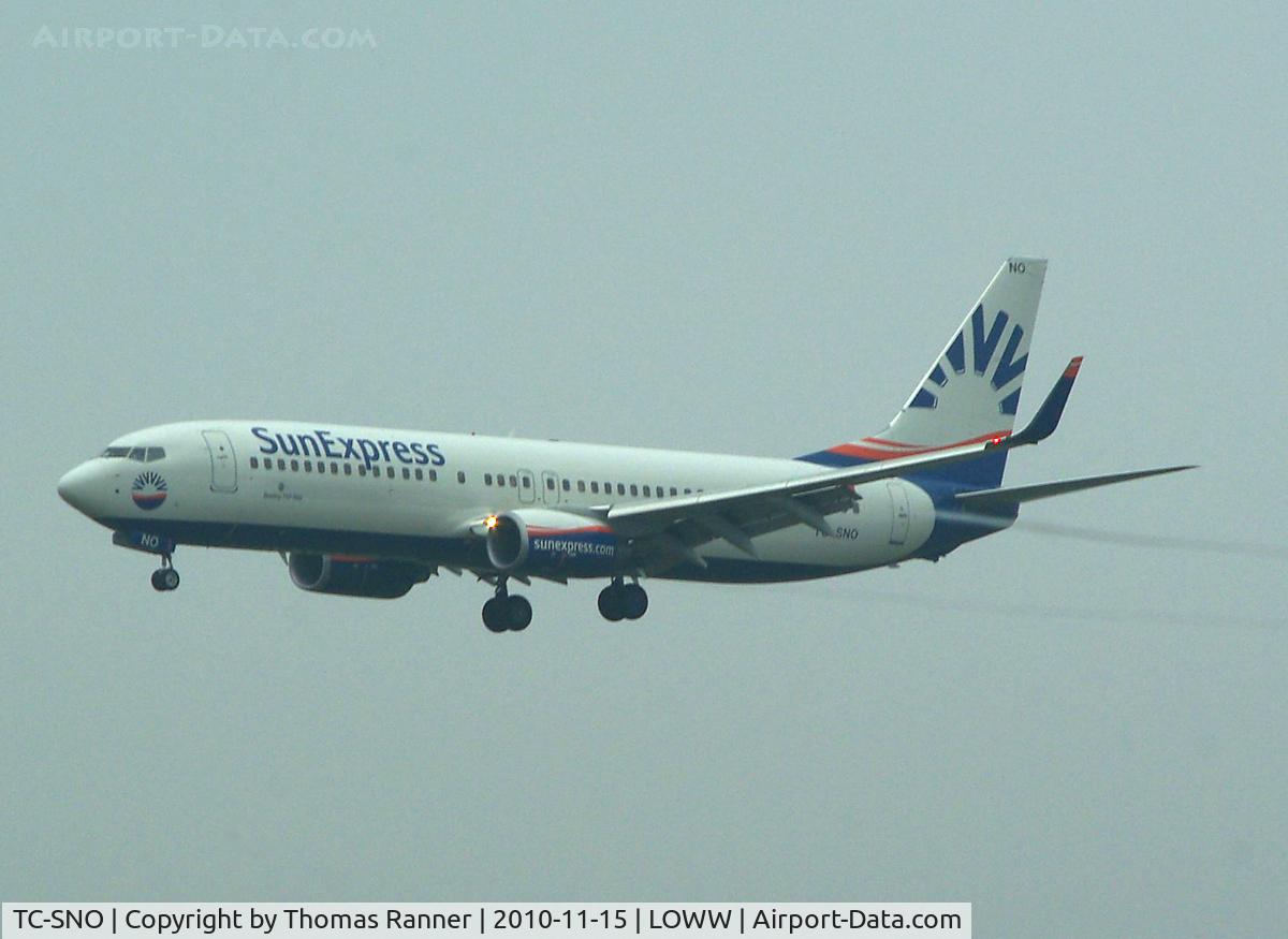 TC-SNO, 2010 Boeing 737-8HC C/N 40776, Sunexpress Boeing 737
