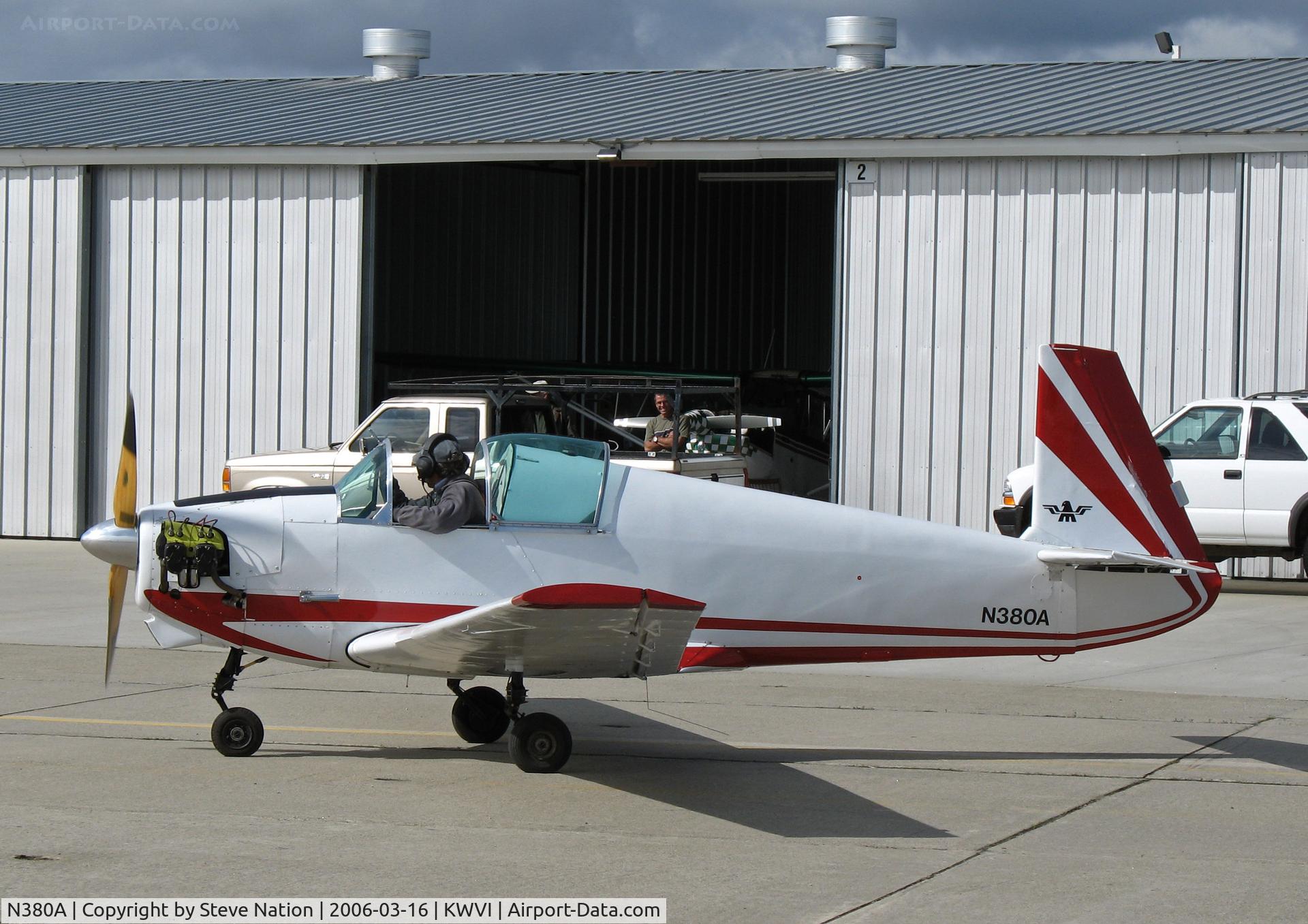 N380A, 1949 Mooney M-18L C/N 41, 1949 Mooney M-18L taxis for take-off