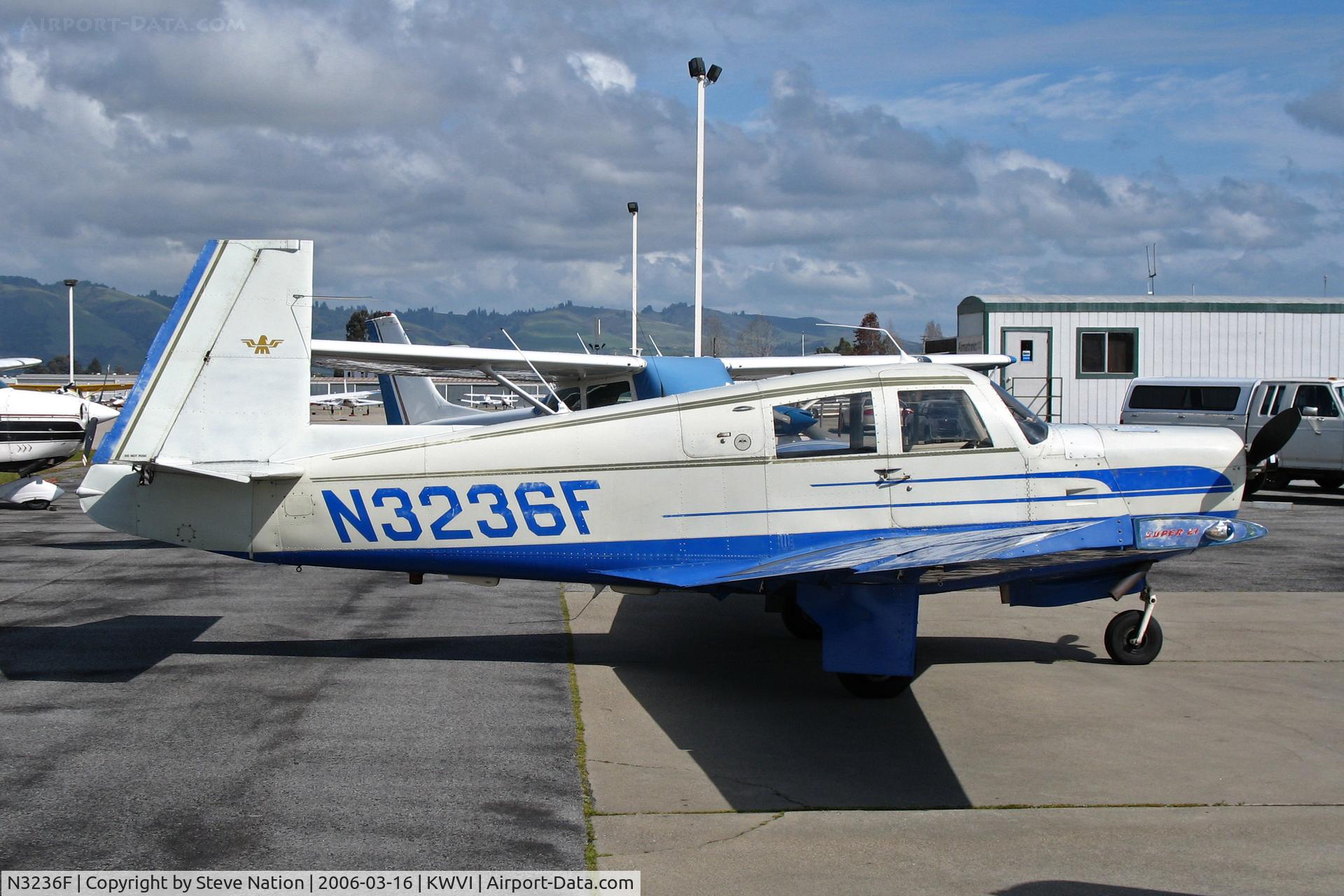N3236F, 1967 Mooney M20E C/N 670029, 1967 Mooney M20E @ Watsonville, CA