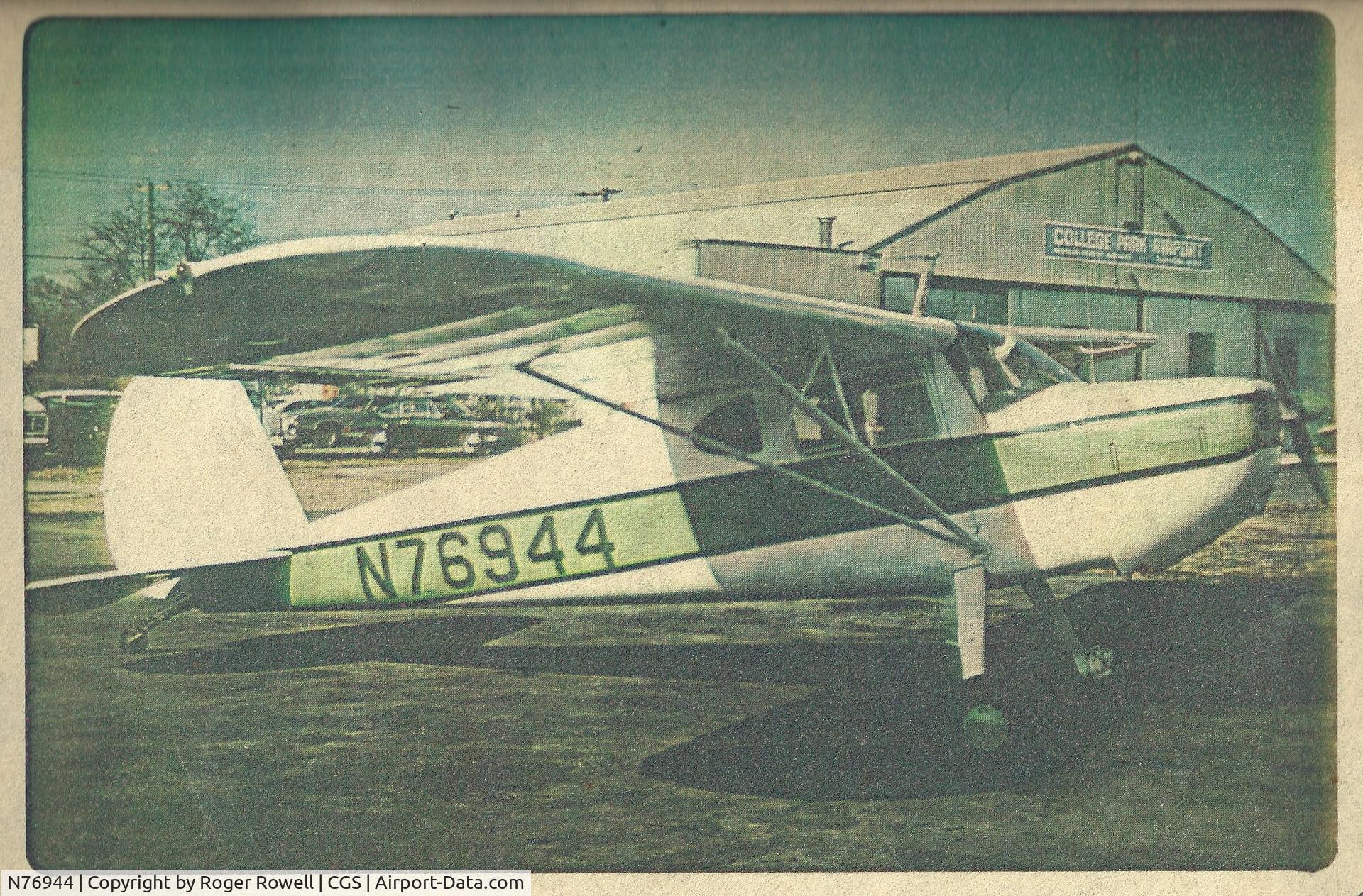 N76944, 1946 Cessna 120 C/N 11386, 1978 - Visiting College Park