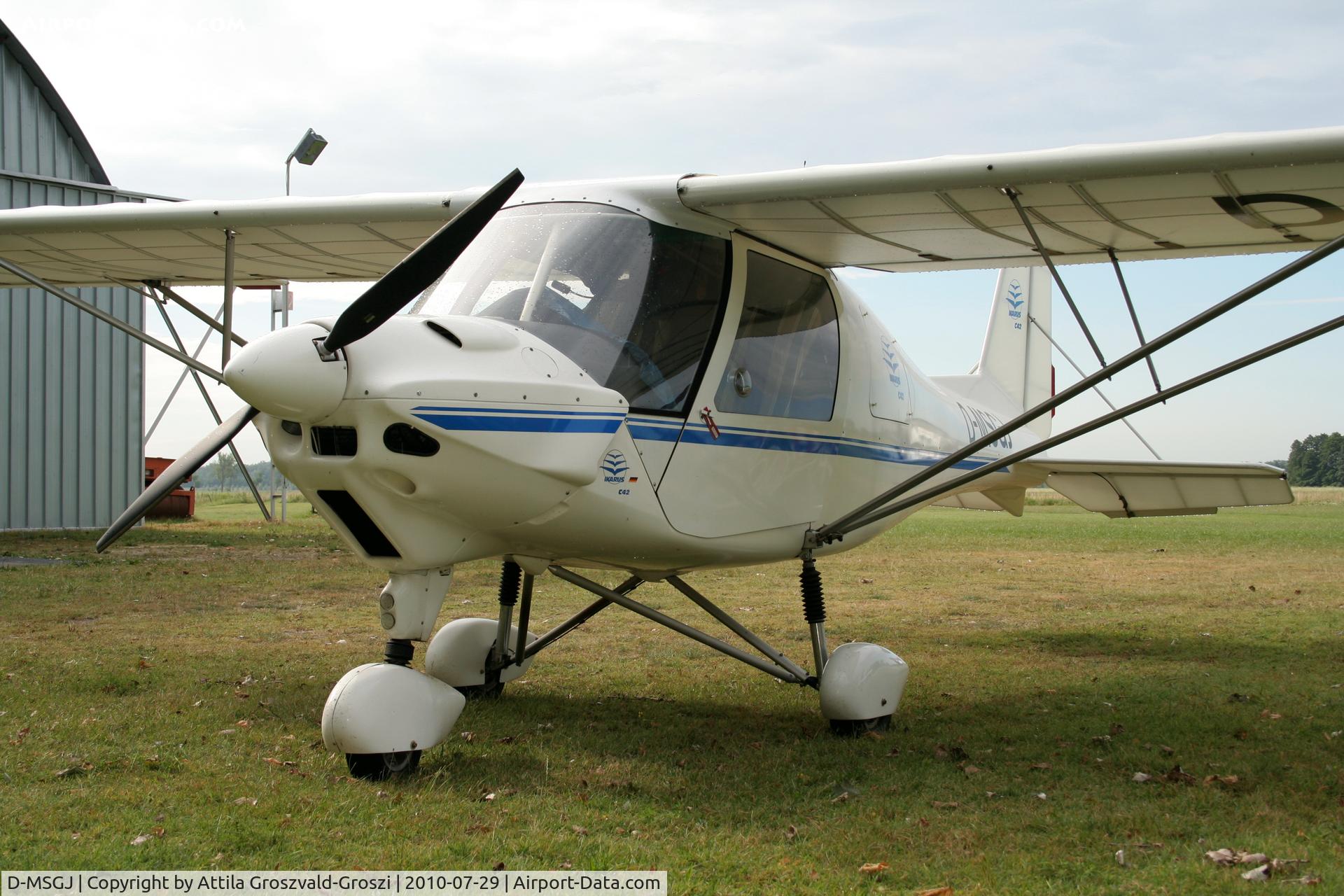D-MSGJ, 2006 Comco Ikarus C42B C/N 0603-6799, Balatonkeresztur Airfield - Hungary