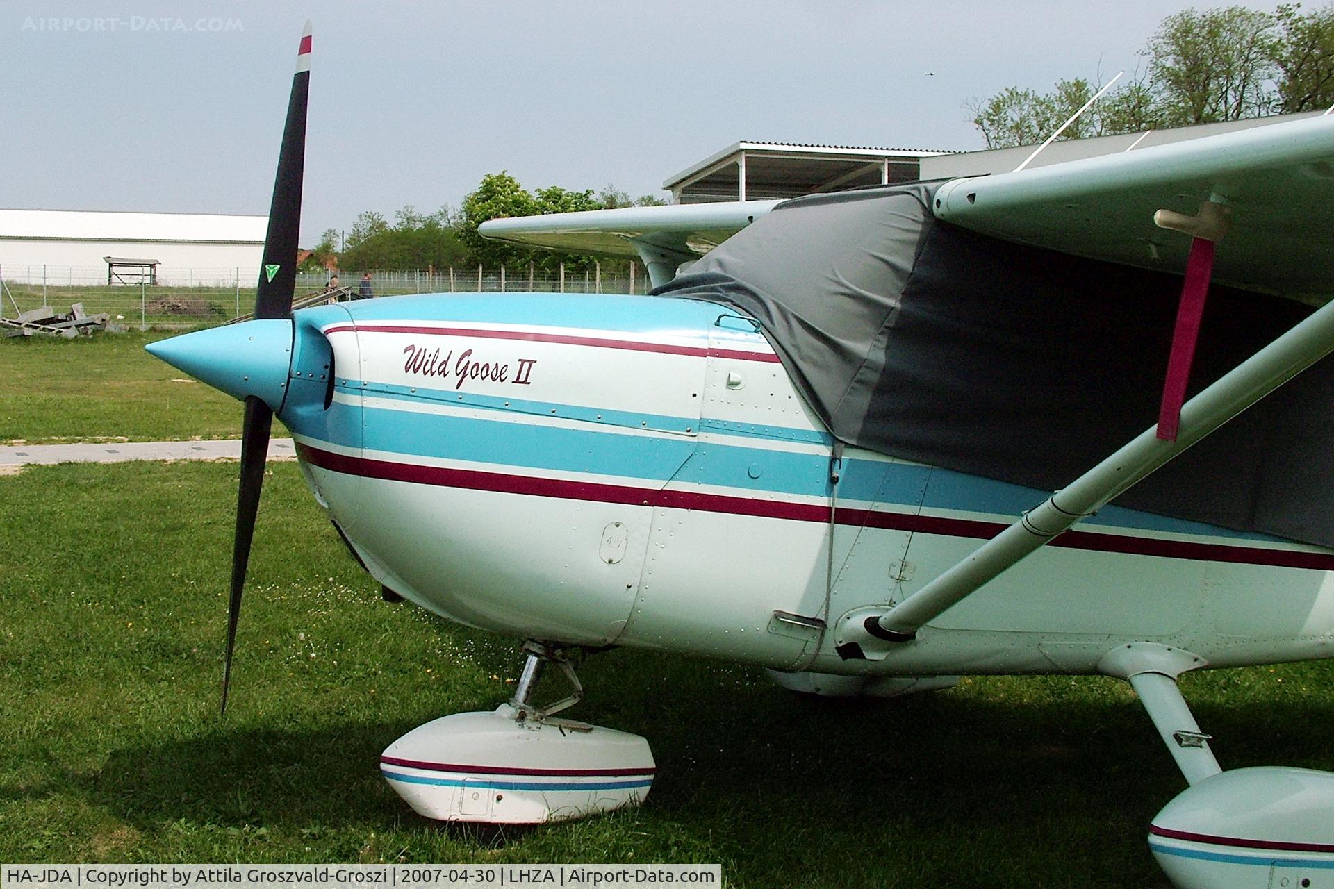 HA-JDA, Cessna 172M C/N 17264977, Zalaegerszeg-Andráshida Airfield