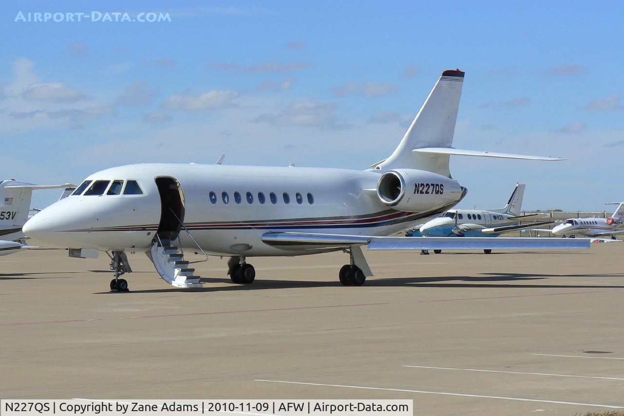 N227QS, 2000 Dassault Falcon 2000 C/N 127, At Alliance Airport, Fort Worth, TX