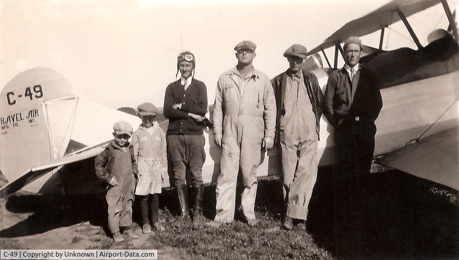 C-49, 1927 Travel Air S-2000 C/N 109, My father owned this airplane in the 1920s.  I would like to know something of its subsequent history for my family history.
