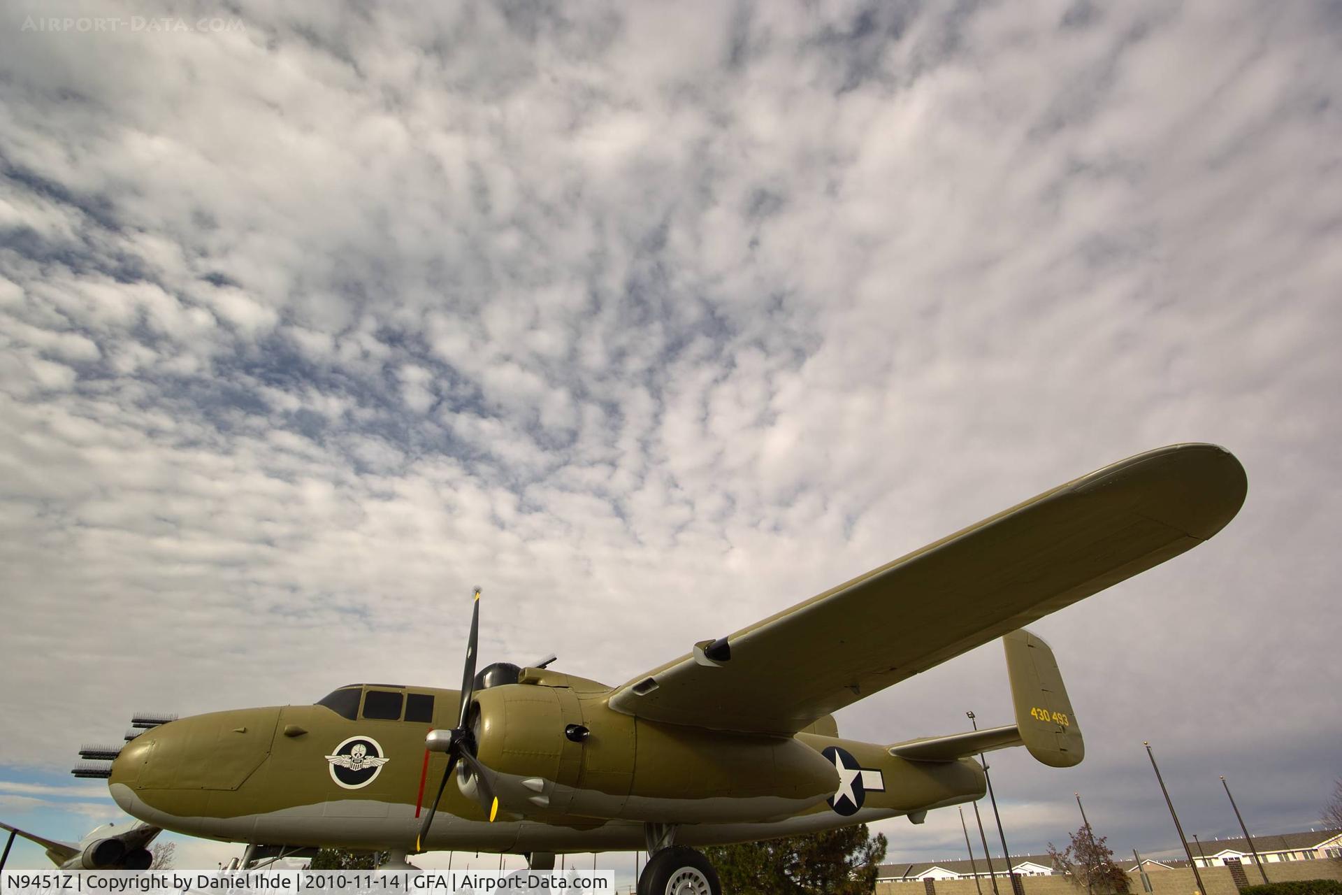 N9451Z, North American TB-25N Mitchell C/N 44-50493, B-25 Mitchell