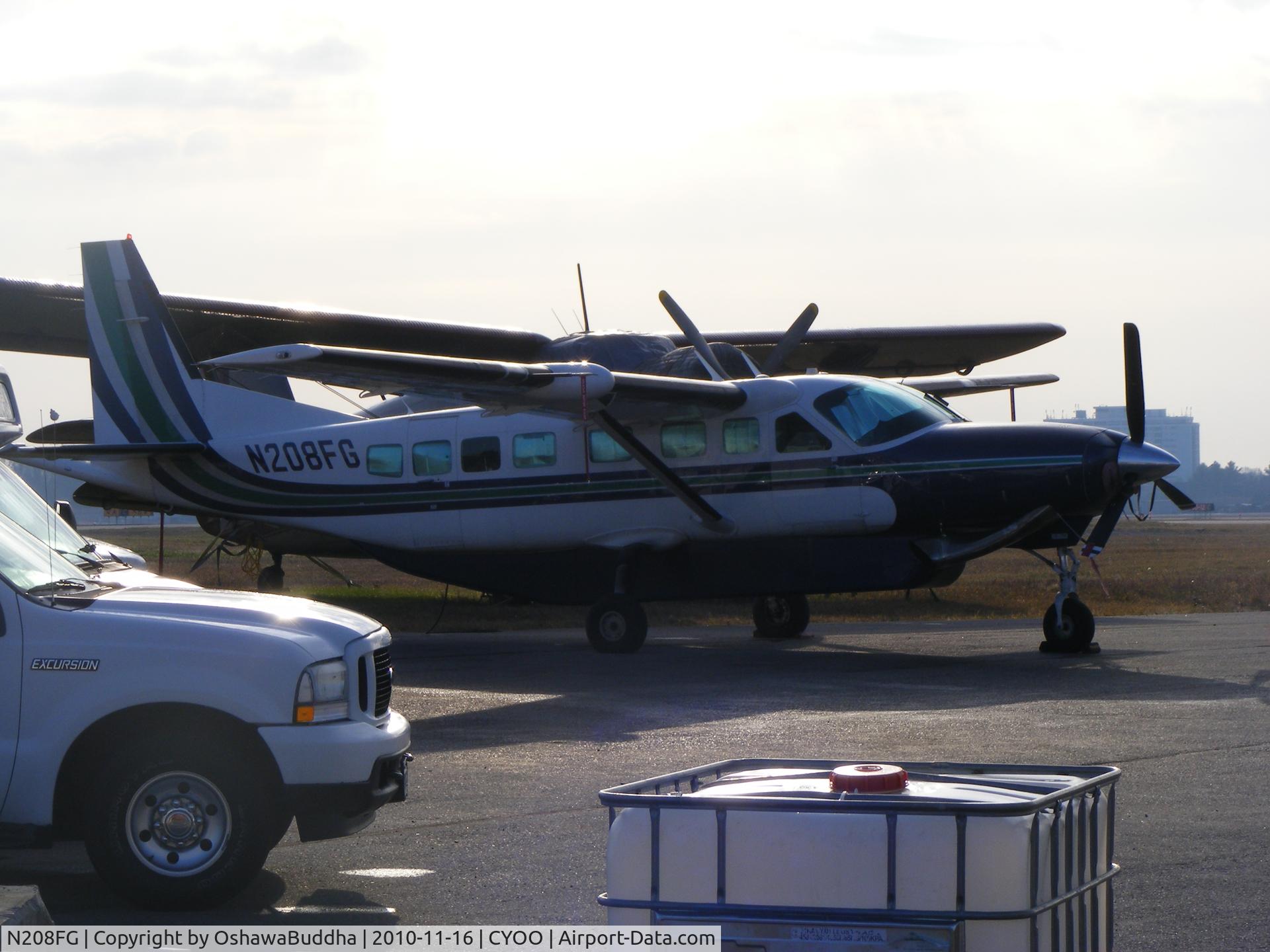 N208FG, 2003 Cessna 208B C/N 208B1021, Yet another visitor to the Enterprise Air's hangers in Oshawa
