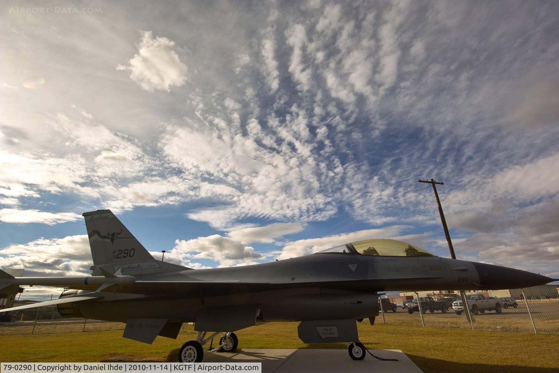 79-0290, 1979 General Dynamics F-16A Fighting Falcon C/N 61-75, F-16 Fighting Falcon Montana Air Guard