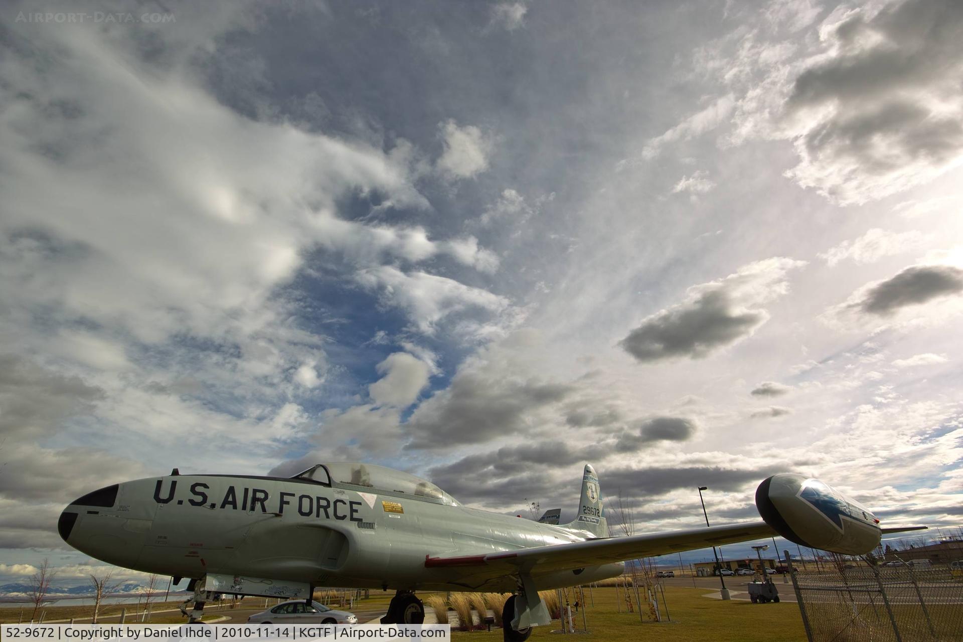 52-9672, 1952 Lockheed T-33A Shooting Star C/N 580-7857, T-33 Shooting Star