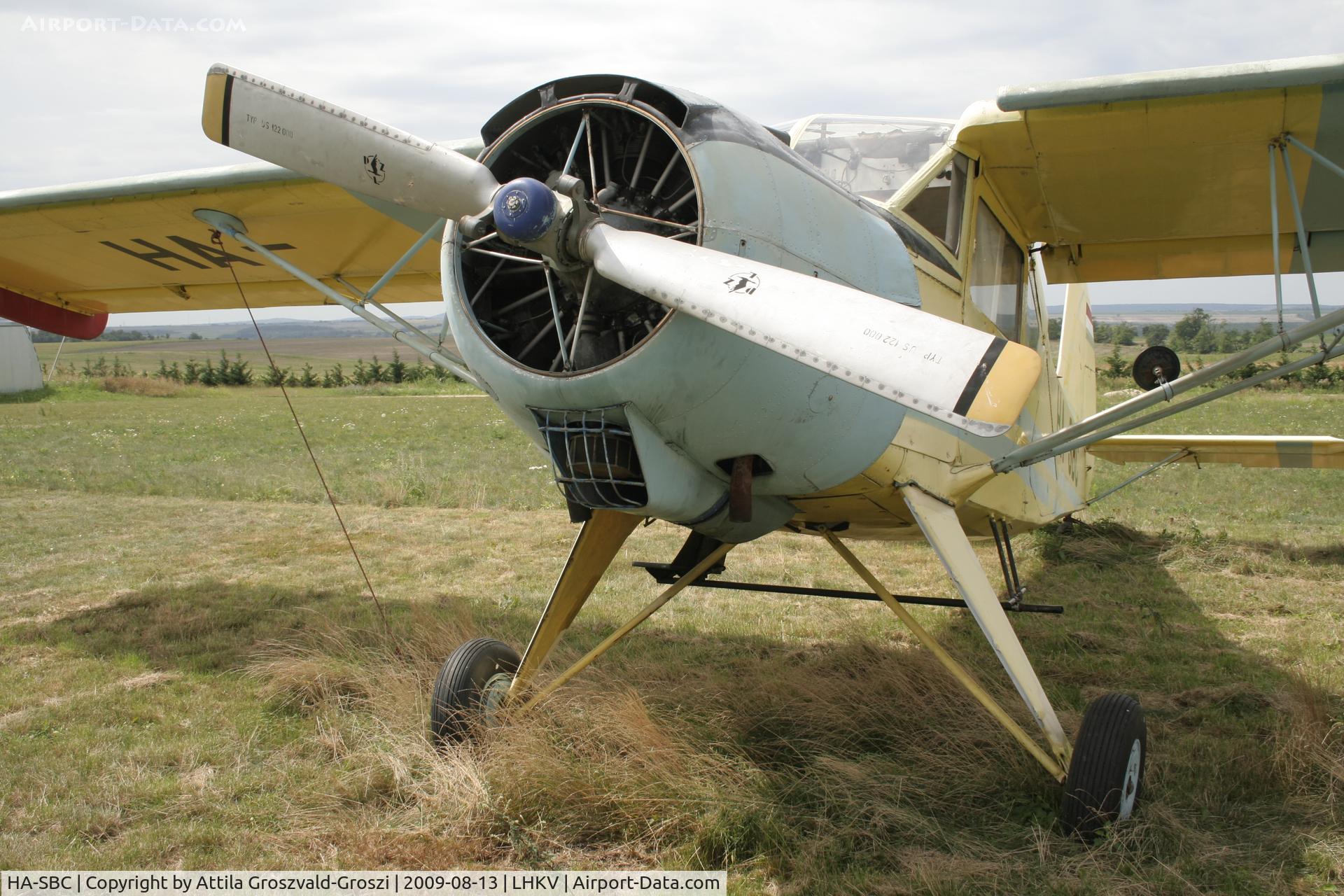 HA-SBC, 1967 PZL-Okecie PZL-101A Gawron C/N 107201, Gyuro Airfield - Hungary