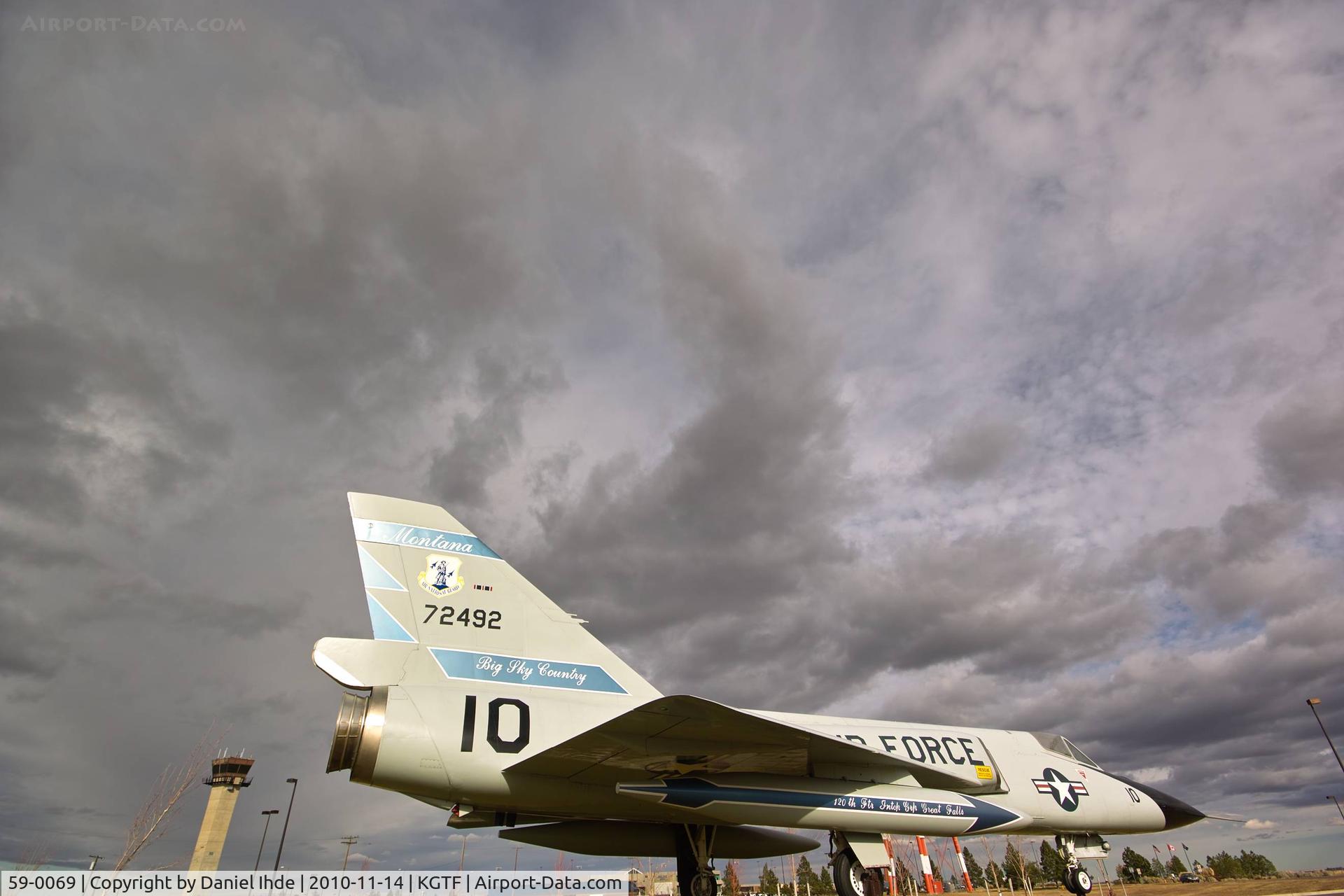 59-0069, 1957 Convair F-106A Delta Dart C/N 8-24-198, F-106 Delta Dart