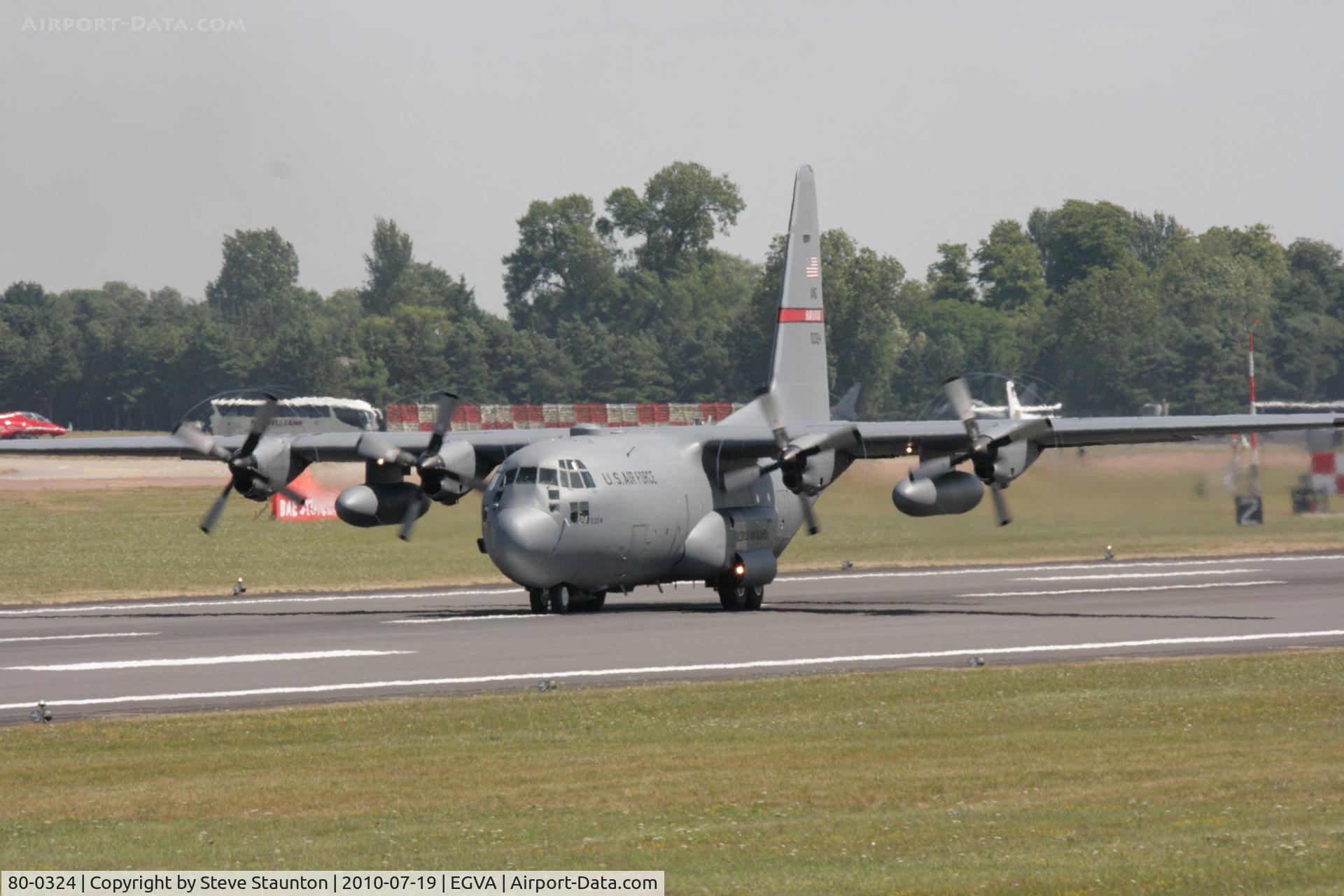 80-0324, Lockheed C-130H-LM Hercules C/N 382-4906, Taken at the Royal International Air Tattoo 2010