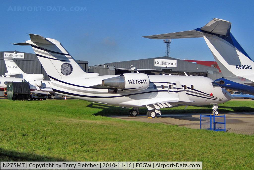 N275MT, 1983 Canadair Challenger 601 (CL-600-2A12) C/N 3007, 1983 Canadair Ltd CL-600 CHALLENGER, c/n: 3007 at Luton